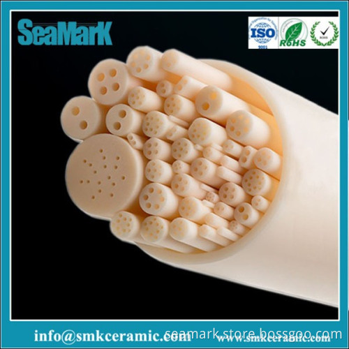 alumina porous ceramic shaft/ceramic heater shaft with small hole